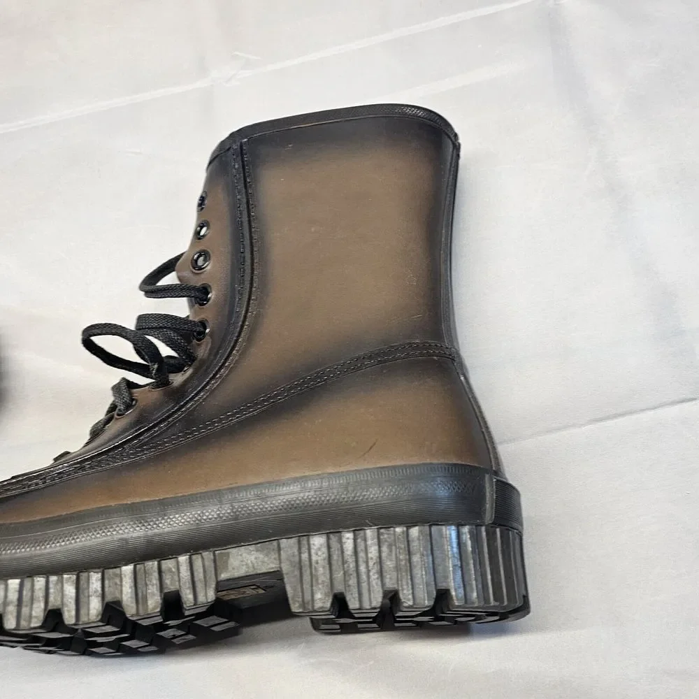 Steel‎ Shank rubber work boots Men Size 10